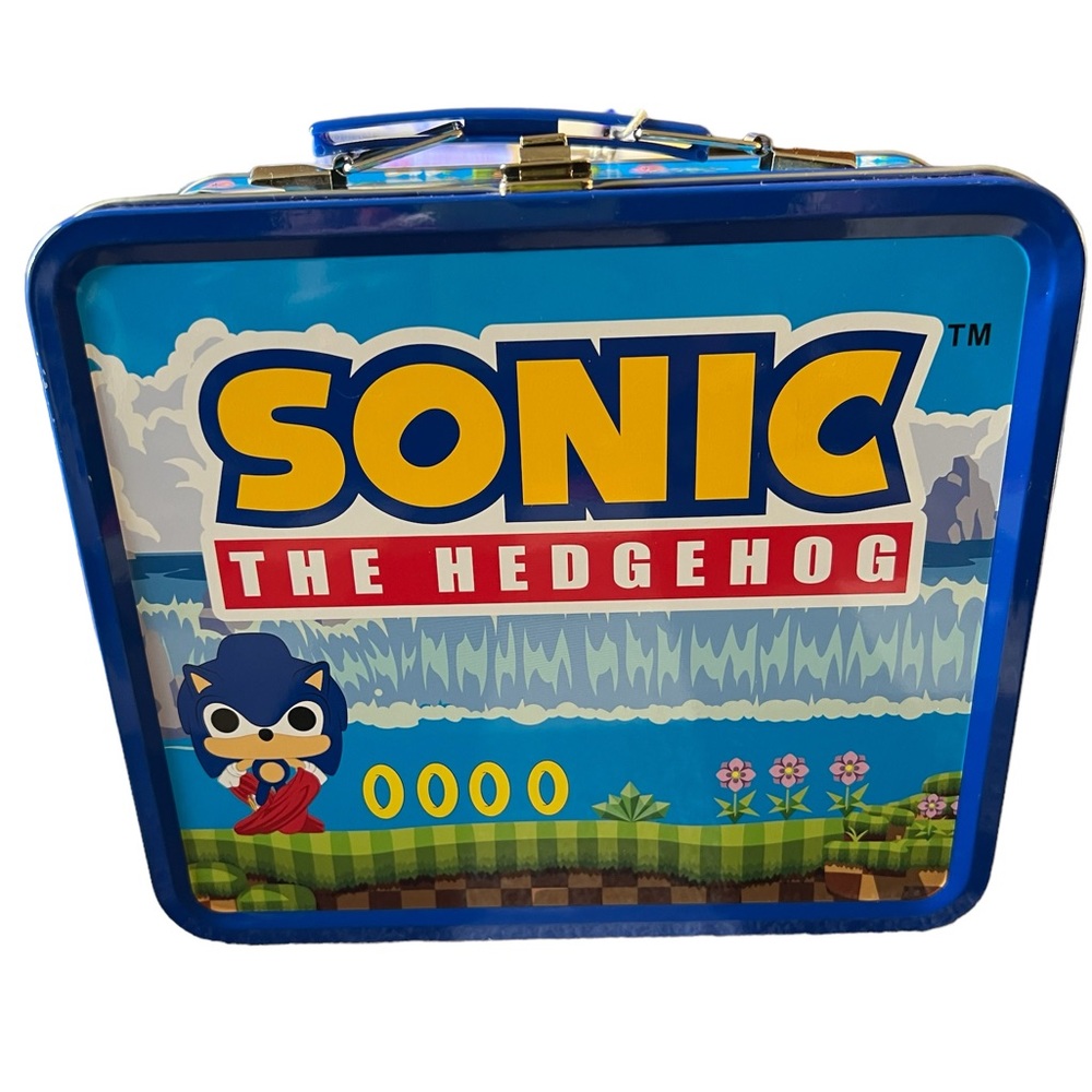 Funko Sonic the Hedgehog video game tin lunch box BNWT